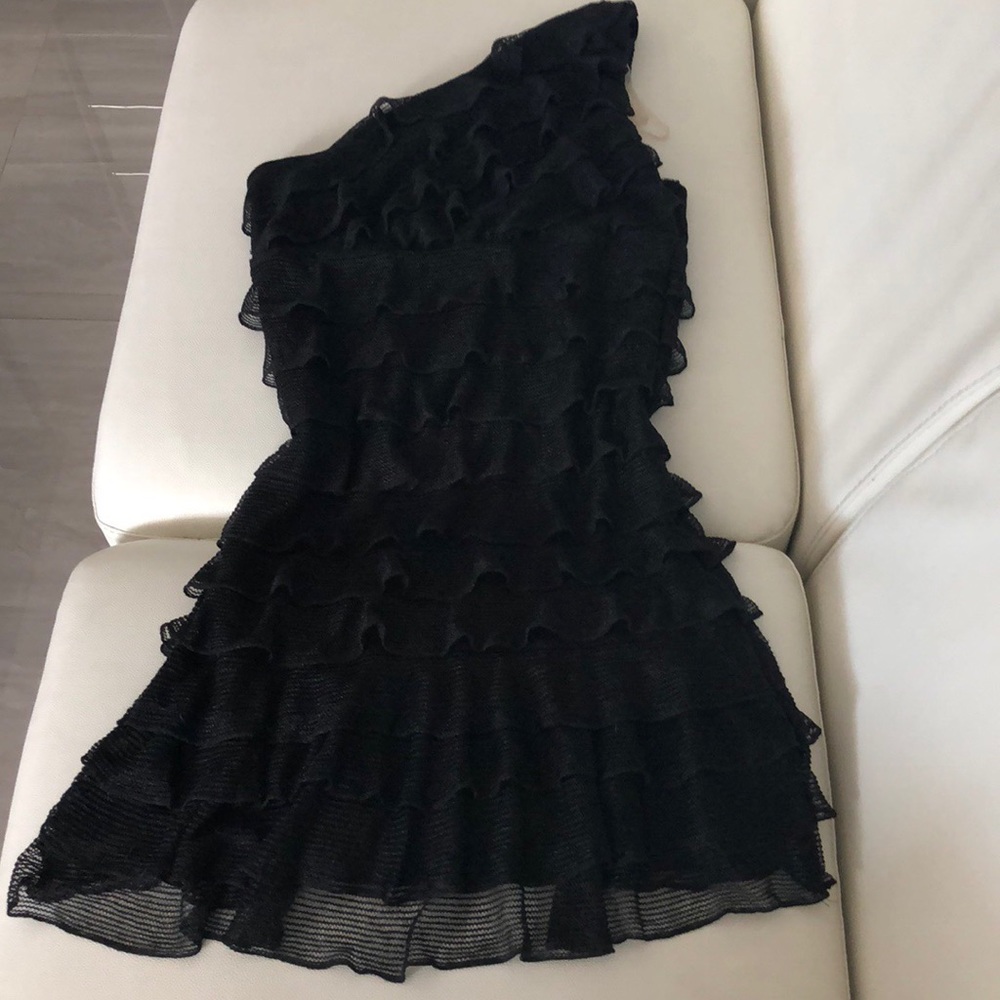 One shoulder Dress.